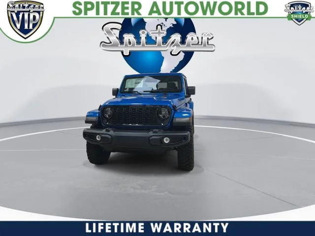 New 2026 Hydro Blue Pearl-Coat Exterior Paint Jeep Willys image 3