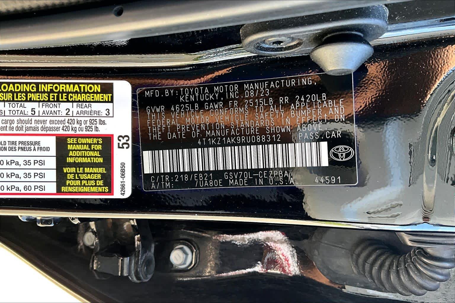 Used 2024 Midnight Black Metallic Toyota TRD V6 image 35