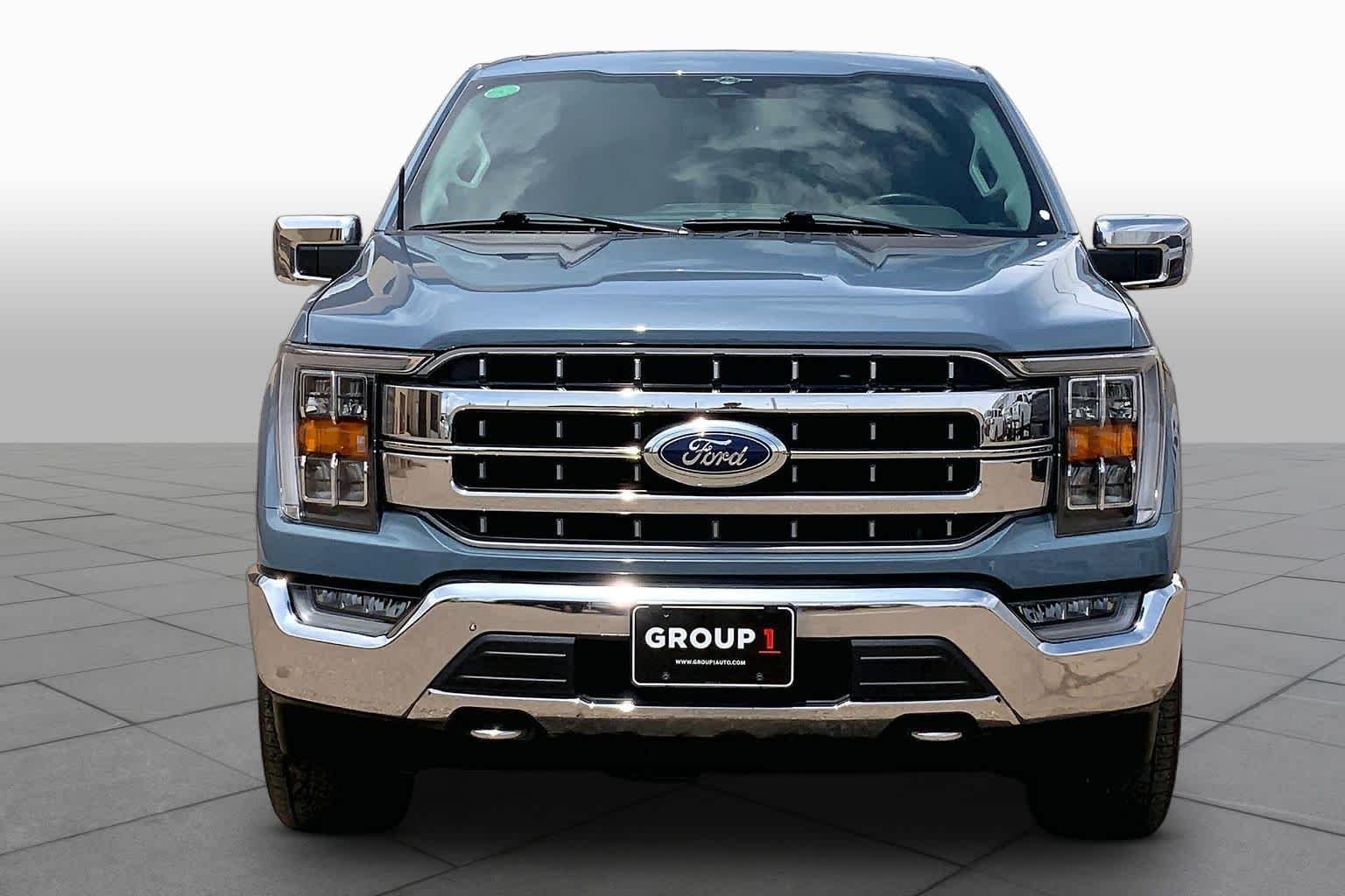 Certified Used 2023 Azure Gray Metallic Tri-Coat Ford LARIAT image 4