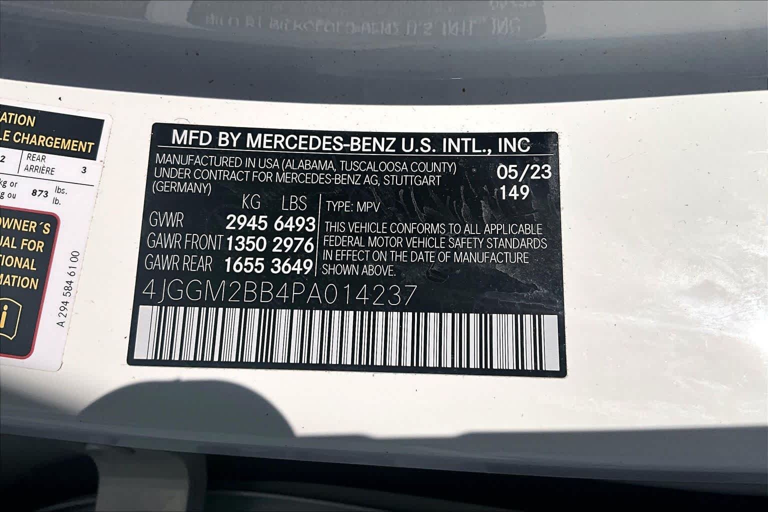 Used 2023 Polar White Mercedes-Benz EQE 350+ image 30