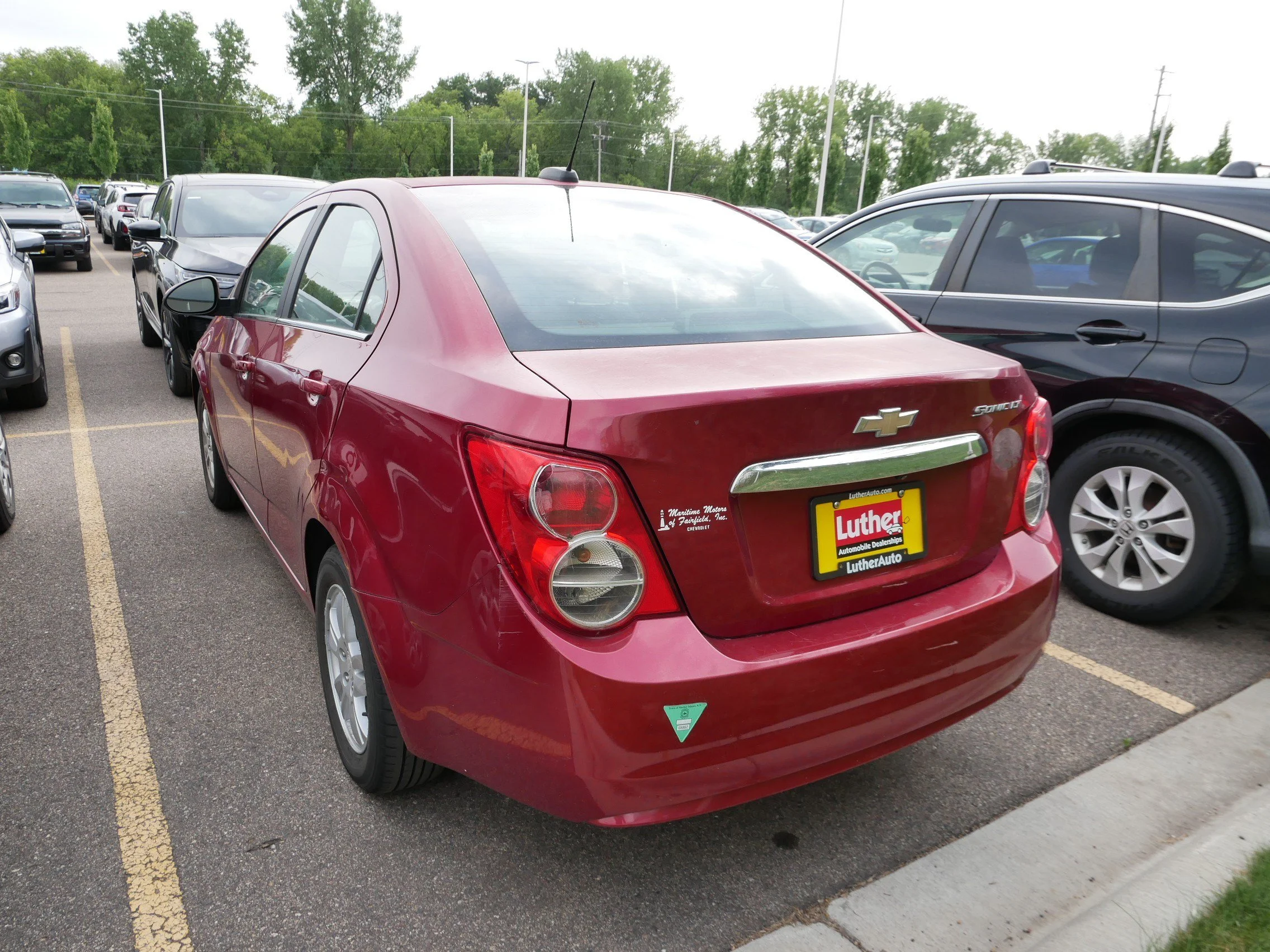 Used 2015 Crystal Red Tintcoat Chevrolet LT image 5