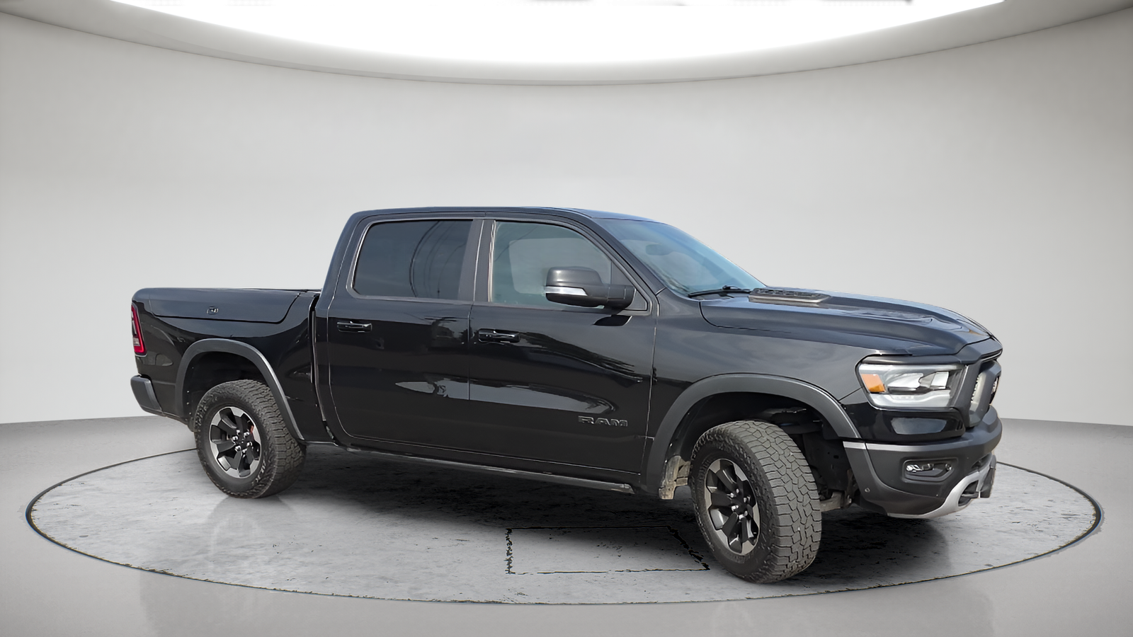 Used 2021 Diamond Black Ram Rebel image 4