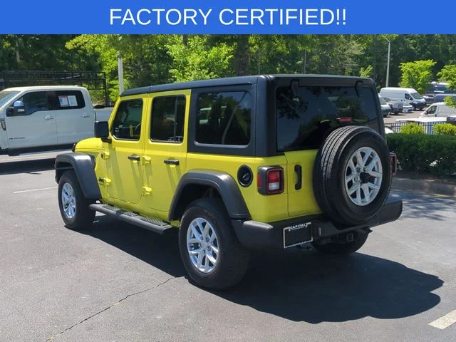 Used 2023 Yellow Jeep Sport S image 3