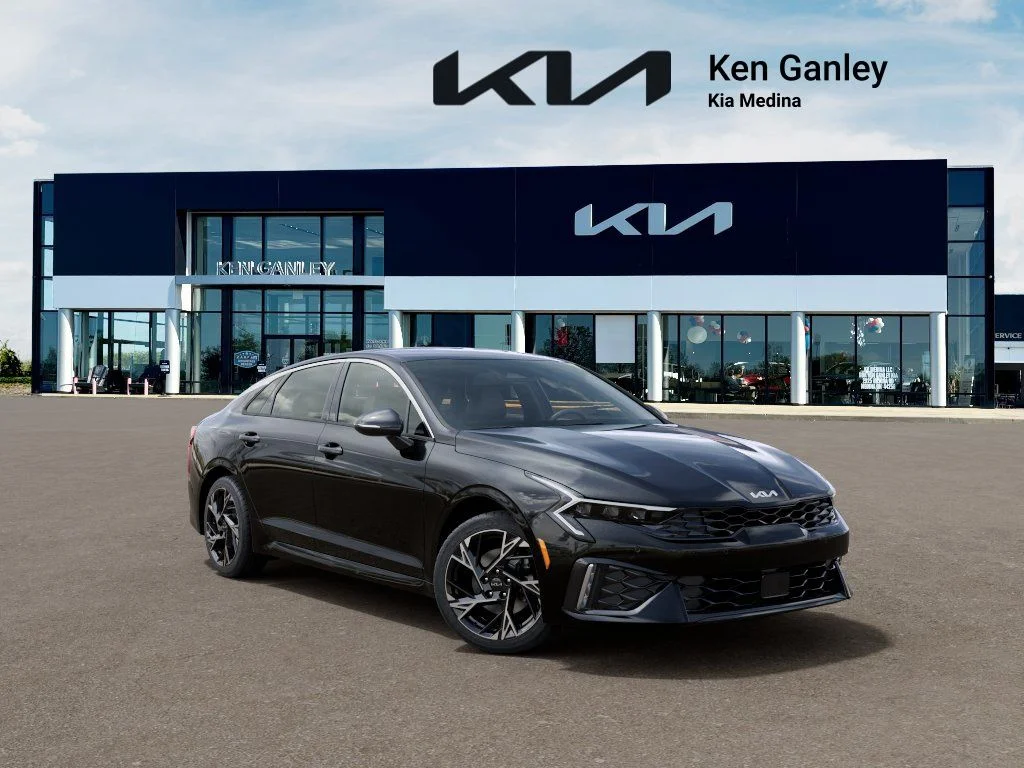 New 2026 Aurora Black Pearl Kia GT-Line FWD image 8
