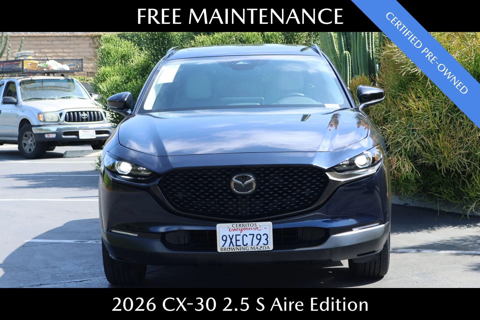 Certified Used 2026 Blue Mazda 2.5 S Aire Edition image 3