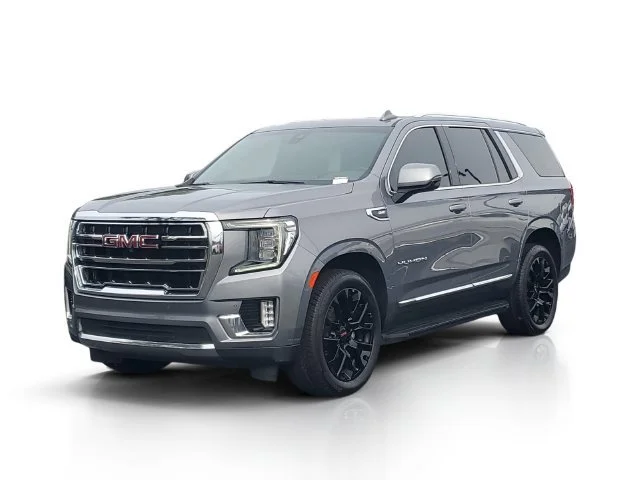 Used 2022 SATIN STEEL METALLIC GMC SLT image 3