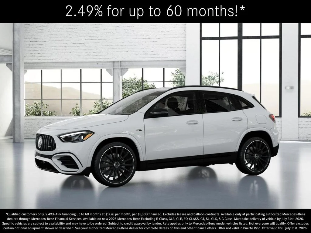 New 2026 Polar White Mercedes-Benz AMG® GLA 35 4MATIC SUV image 37