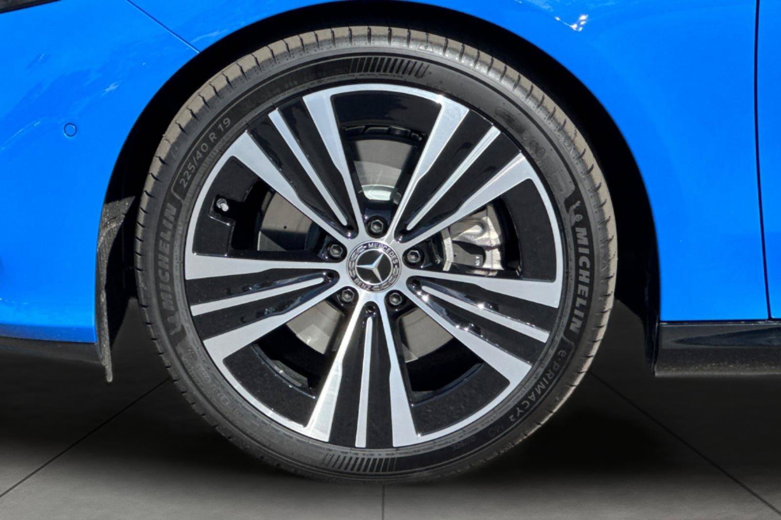 New 2027 Sky Blue Metallic Mercedes-Benz CLA 250+ image 3