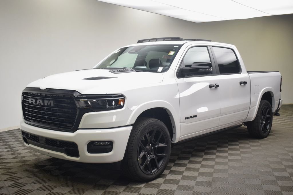 New 2026 Bright White Clear-Coat Exterior Paint RAM Laramie image 16