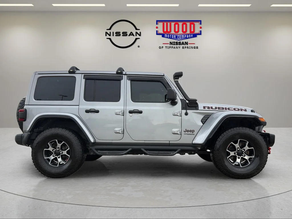 Used 2019 Billet Silver Jeep Unlimited Rubicon image 2