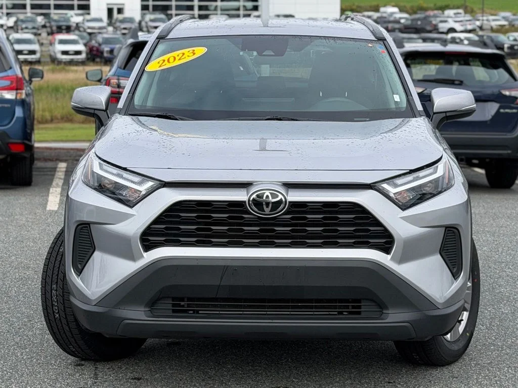 Certified Used 2023 Silver Toyota XLE image 2