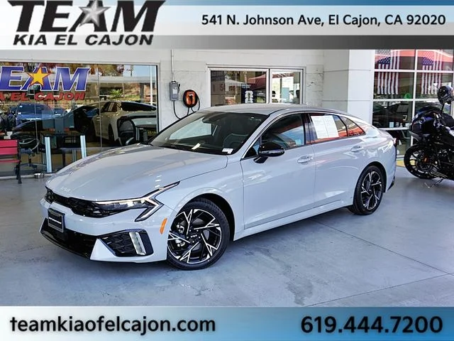 Certified Used 2025 Gray Kia GT-Line image 1