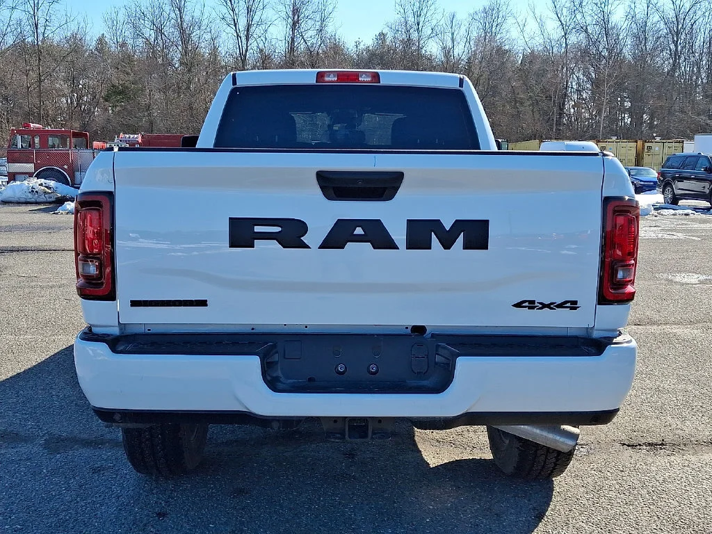 New 2026 Bright White Clear-Coat Exterior Paint RAM Big Horn image 7