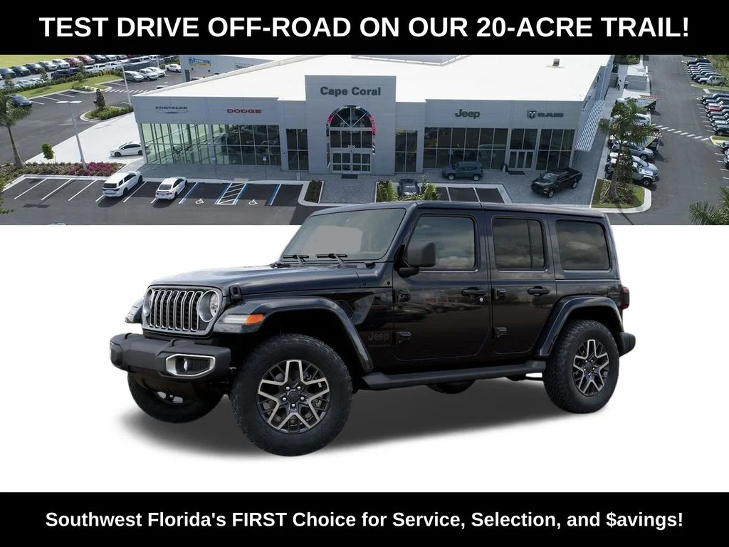 New 2026 Black Clear-Coat Exterior Paint Jeep Sahara image 2