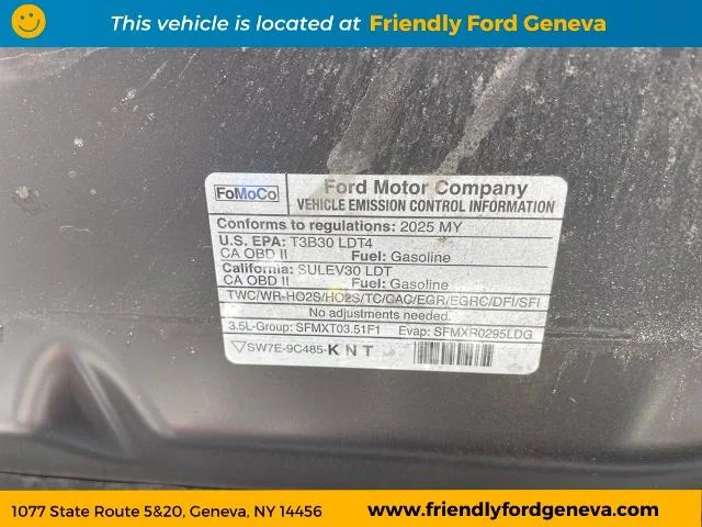 Used 2025 Agate Black Metallic Ford XLT image 36