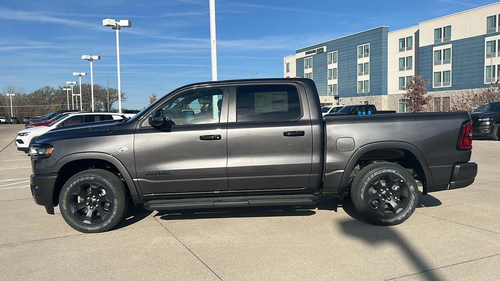 New 2026 Granite Crystal Metallic Clear-Coat Exterior Paint RAM Big Horn/Lone Star image 6