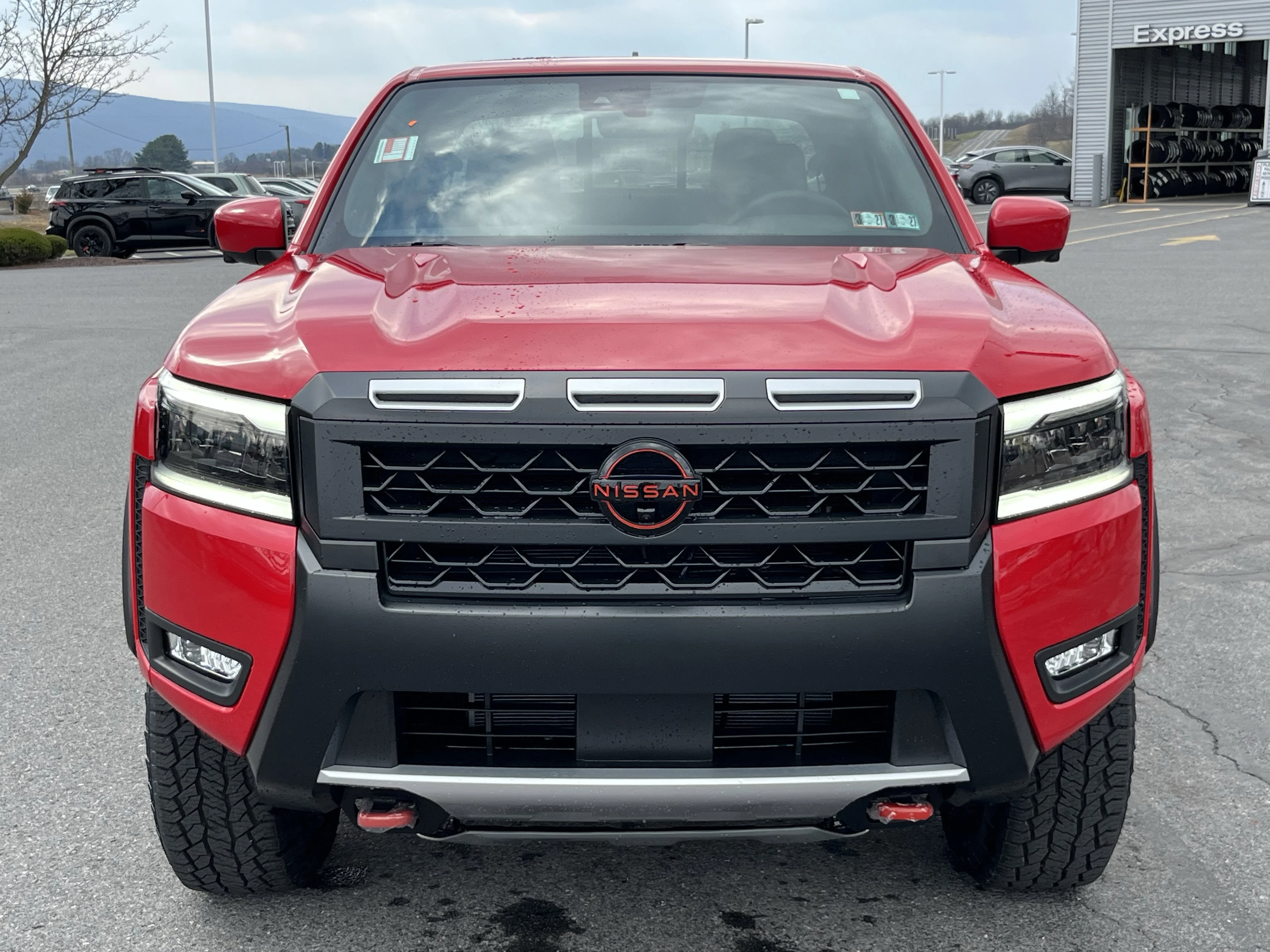 New 2026 Red Alert Nissan Crew Cab PRO-4X® Long Bed image 3