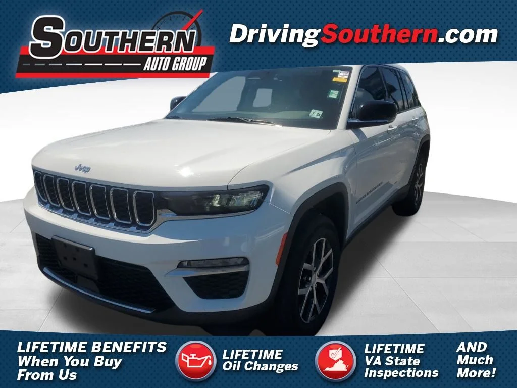 Used 2023 White Jeep Limited image 1