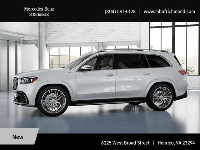 New 2026 MANUFAKTUR Moonlight White Metallic Mercedes-Benz AMG® GLS 63 4MATIC+ SUV image 78