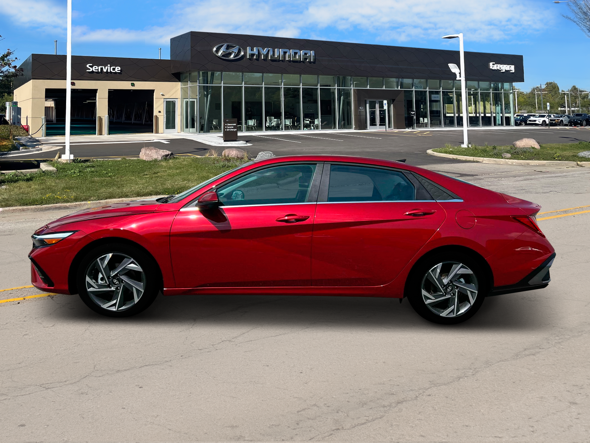 New 2025 Red Hyundai Limited image 3