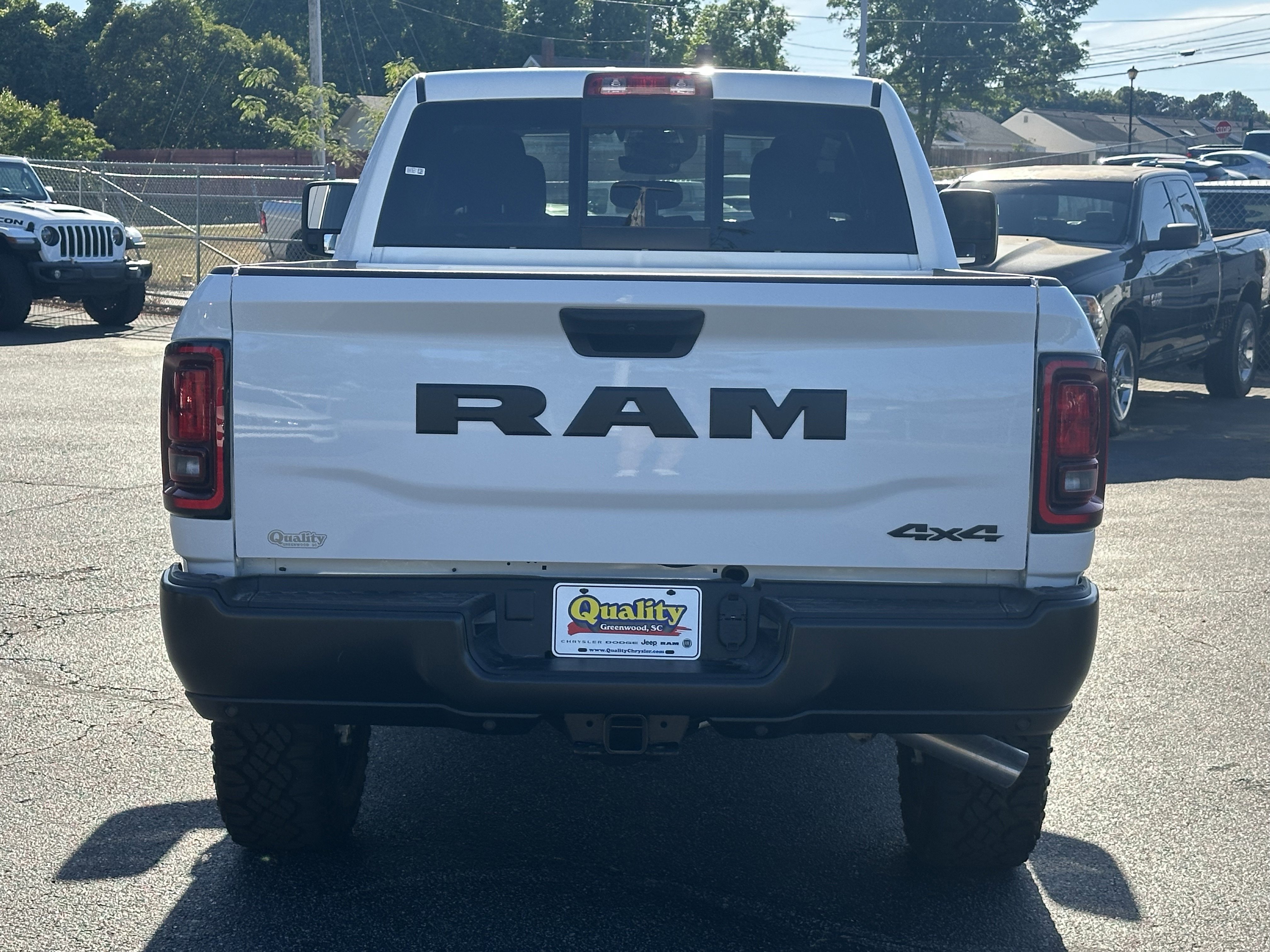New 2026 Bright White Clear-Coat Exterior Paint RAM Warlock image 7