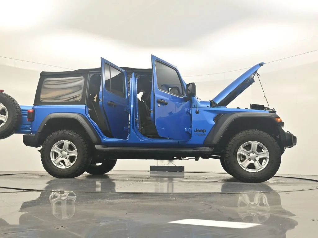 Used 2021 Blue Jeep Unlimited Sport S image 43