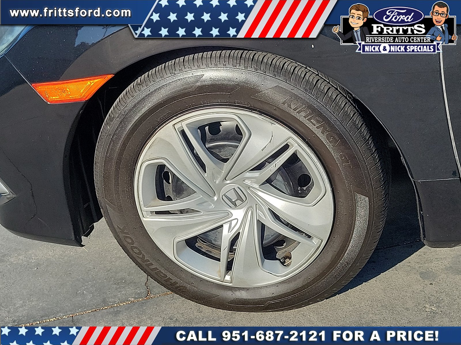 Certified Used 2019 Crystal Black Pearl Honda LX image 18