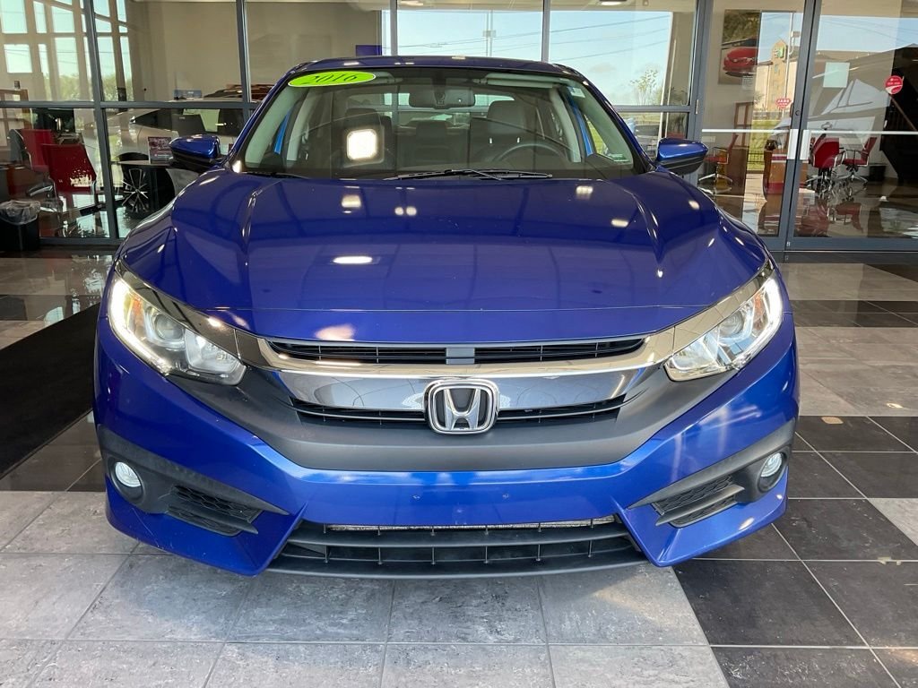 Used 2016 Honda Civic EX-L with VIN 19XFC1F75GE043097 for sale in Kansas City