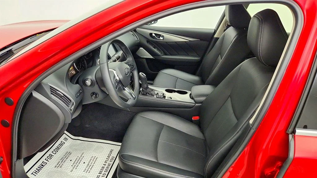Used 2023 Dynamic Sunstone Red INFINITI LUXE AWD image 20