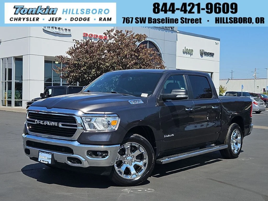 Used 2019 Granite Crystal Metallic Clearcoat Ram Big Horn/Lone Star image 1