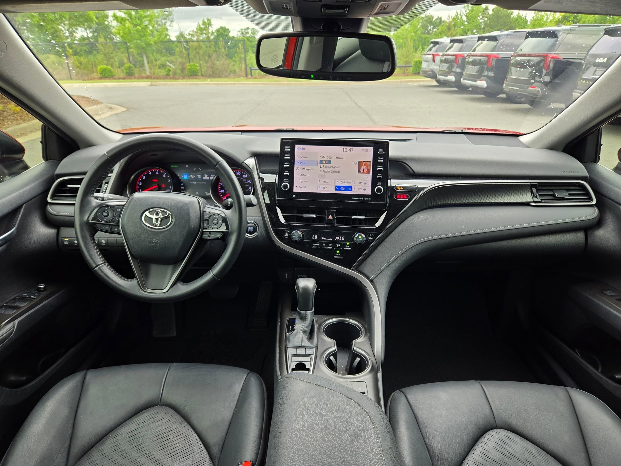 Used 2022 SUPERSONIC RED Toyota XSE image 10