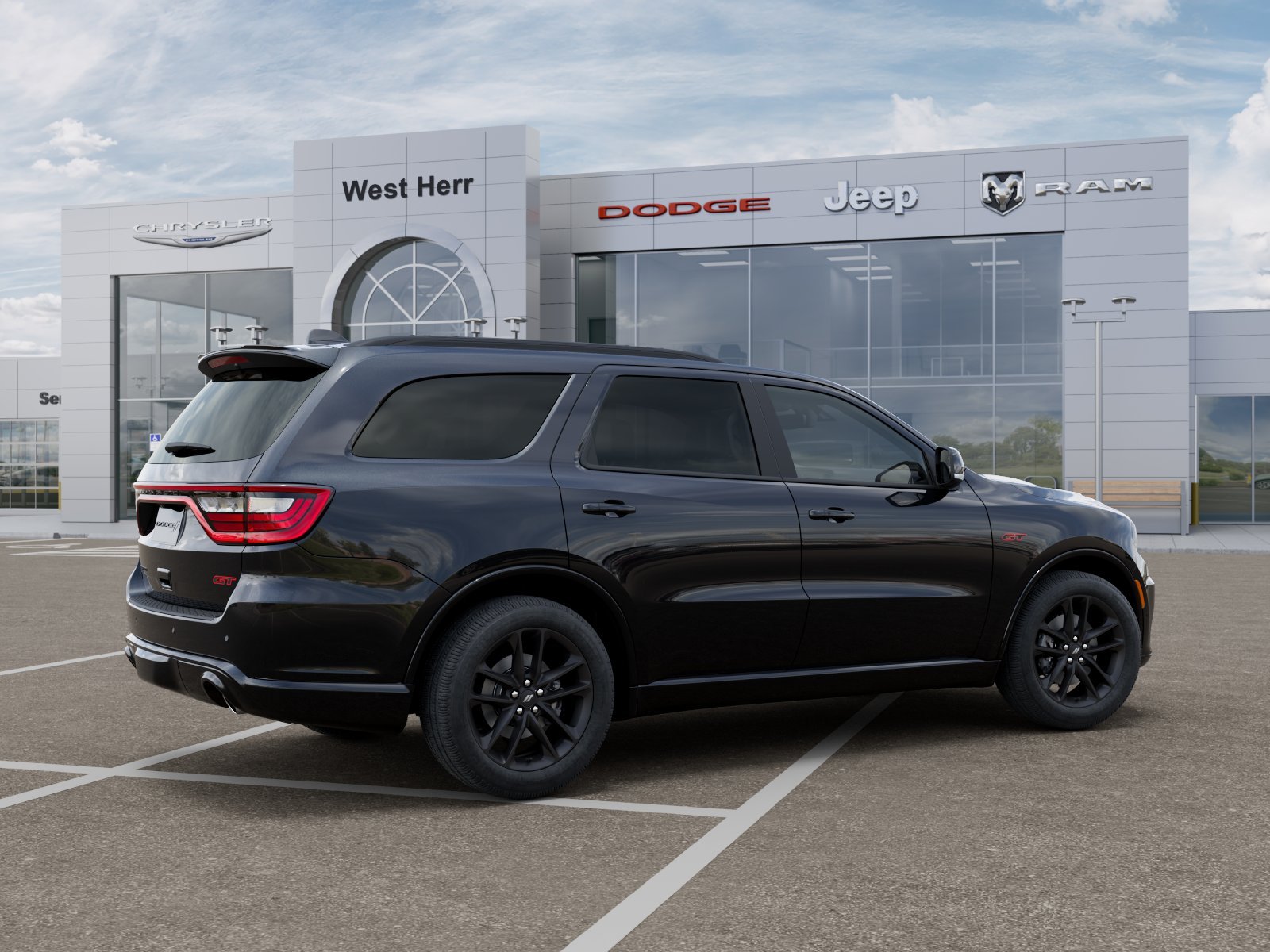 New 2026 Diamond Black Clear-Coat Exterior Paint Dodge DURANGO GT PLUS AWD image 30