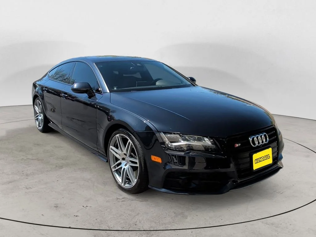 Used 2014 Blue Audi 4.0T Prestige image 7