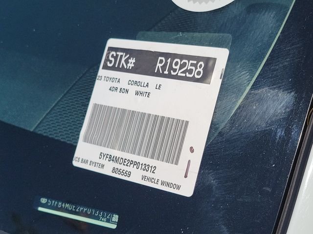 Certified Used 2023 Ice Toyota LE image 28