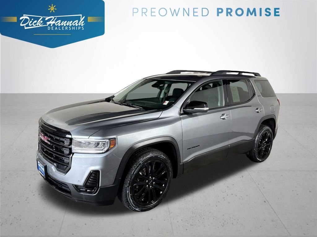 Used 2021 Gray GMC SLE image 1