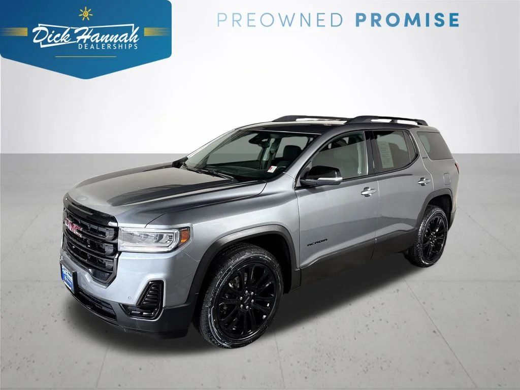 Used 2021 Gray GMC SLE image 1