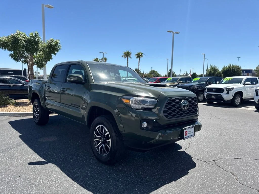 Certified Used 2022 Green Toyota TRD Sport image 4
