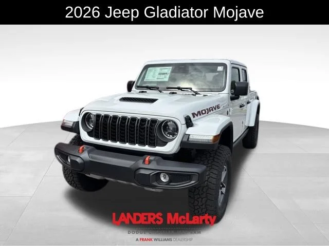 New 2026 Bright White Clear-Coat Exterior Paint Jeep Mojave image 2