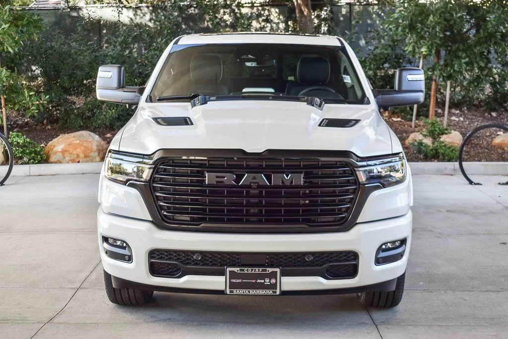 New 2026 Ivory White Tri-Coat Pearl-Coat Exterior Paint RAM Laramie image 2