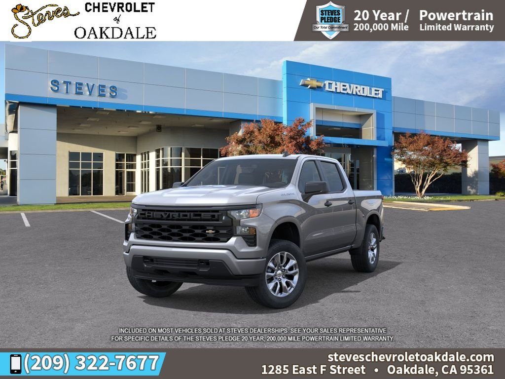 New 2026 Sterling Gray Metallic Chevrolet Custom image 8