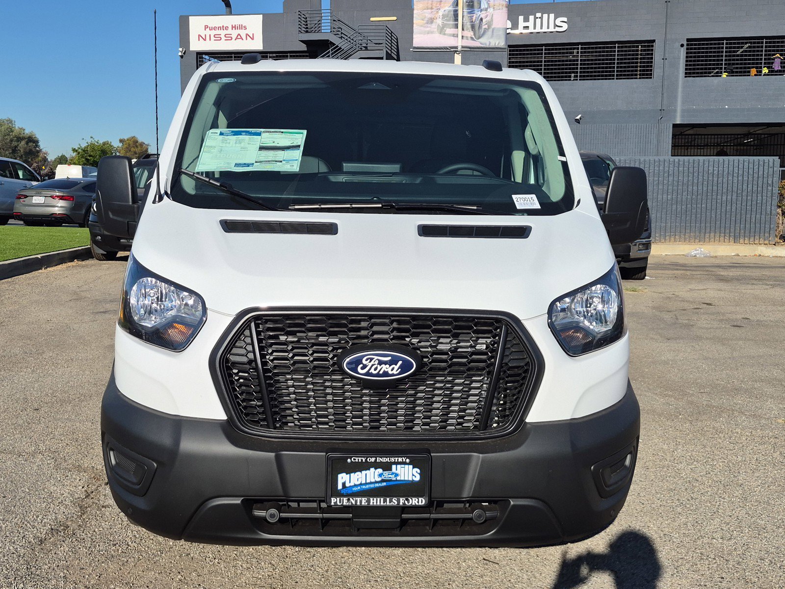 New 2027 Oxford White Ford Cargo Van image 2