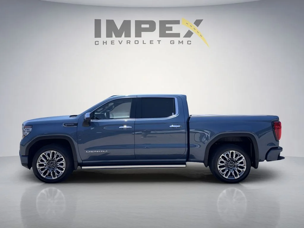 Used 2025 Blue GMC Denali Ultimate image 2