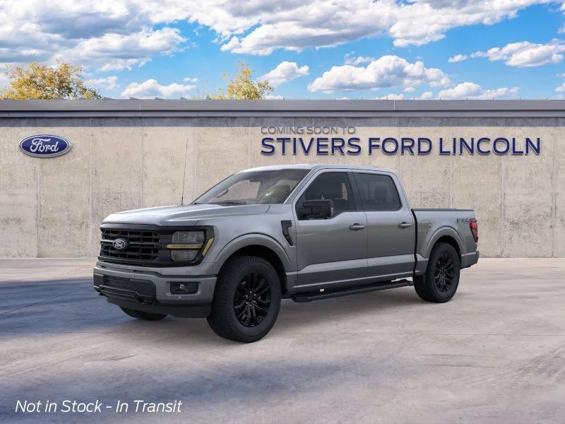 New 2026 Carbonized Gray Metallic Ford XLT image 2
