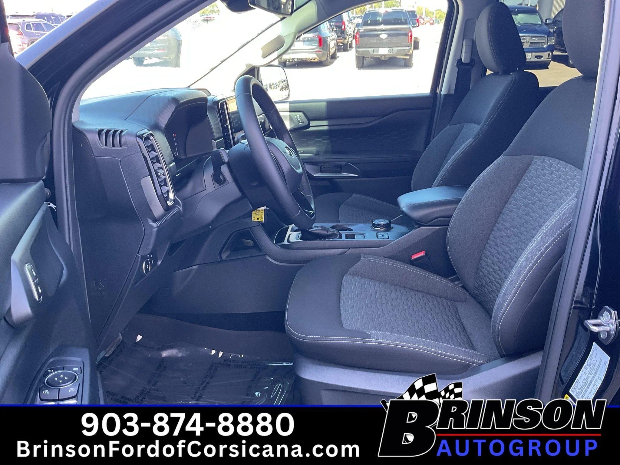 Used 2025 Shadow Black Ford XLT image 23