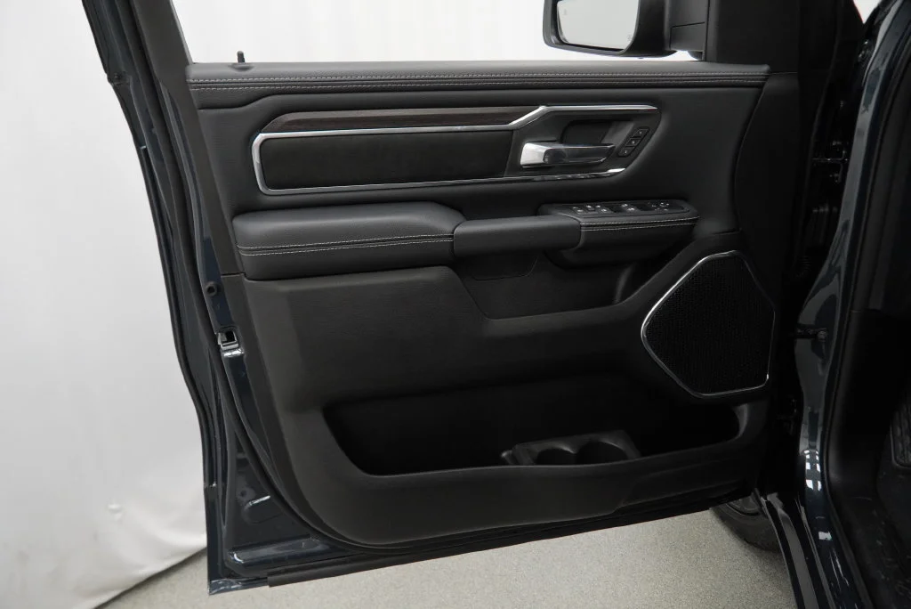New 2027 Forged Blue Metallic Exterior Paint RAM Laramie image 27