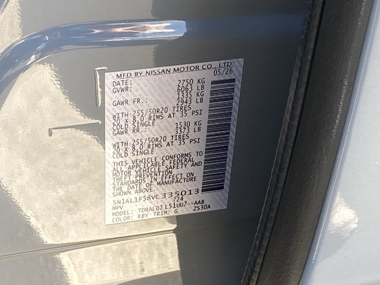 Certified Used 2027 Harbor Gray INFINITI LUXE image 36