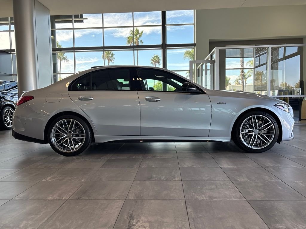 New 2026 Cirrus Silver Metallic Mercedes-Benz AMG® C 43 4MATIC Sedan image 2
