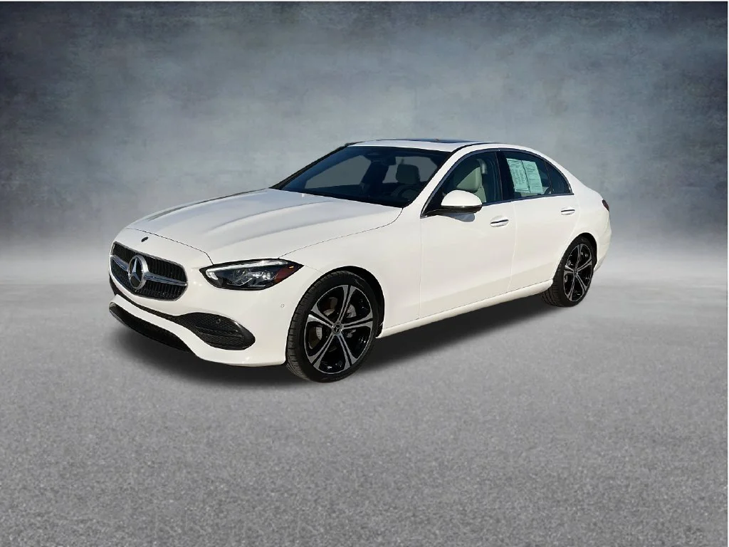 Used 2024 White Mercedes-Benz C 300 image 3