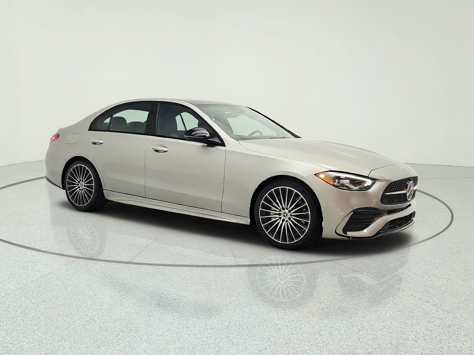 Used 2023 Mojave Silver Metallic Mercedes-Benz C 300 Sedan image 3