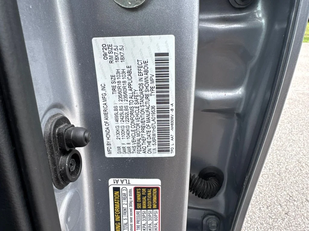 Used 2020 Silver Honda EX image 14